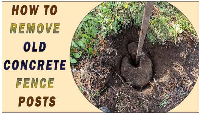  Remove Old Concrete Fence Posts