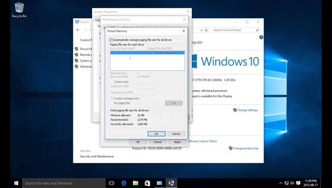 Adjust The Appearance And Performance Of Windows.