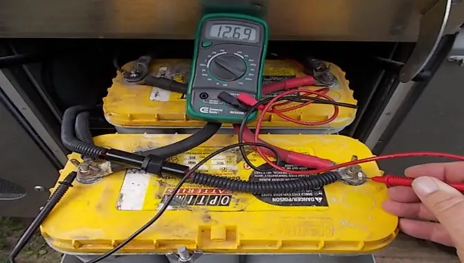 Checking The RV Battery's Voltage
