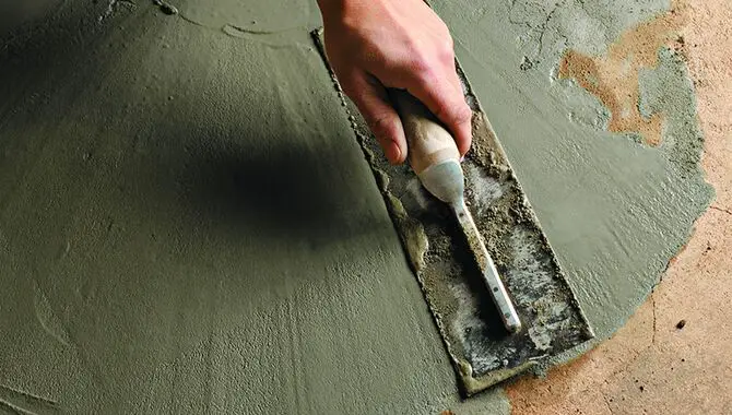 How Do I Fill Holes In Interior Concrete Walls