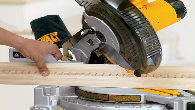 How Do You Make Cuts With A Dewalt Miter Saw?