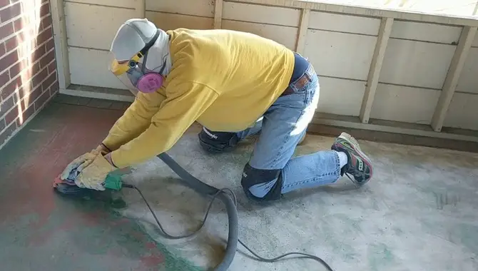 How Do You Remove Paint From A Concrete Floor