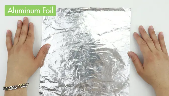 How Do You Shape The Tin Foil To Make A Pipe