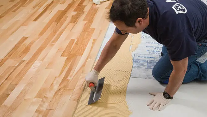 How Much Force Is Needed To Remove Hardwood Flooring From Concrete