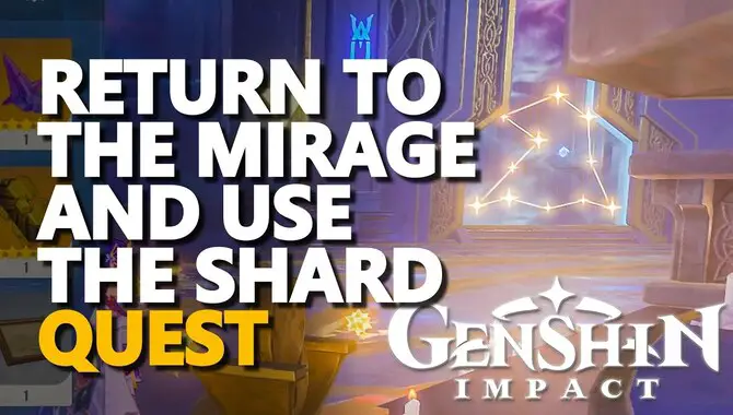How To Use The Mirage