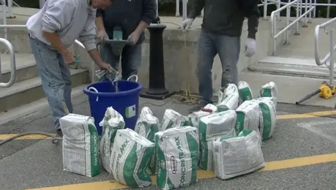 How do you determine how many cubic yards of concrete are in a 80-pound bag