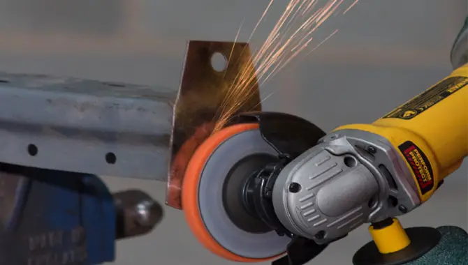 Removal Of Rust With An Angle Grinder