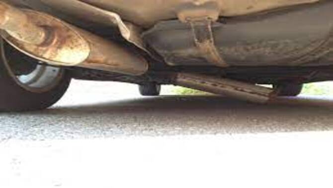 What Are Some Ways To Fix A Exhaust Pipe That Is Hanging?
