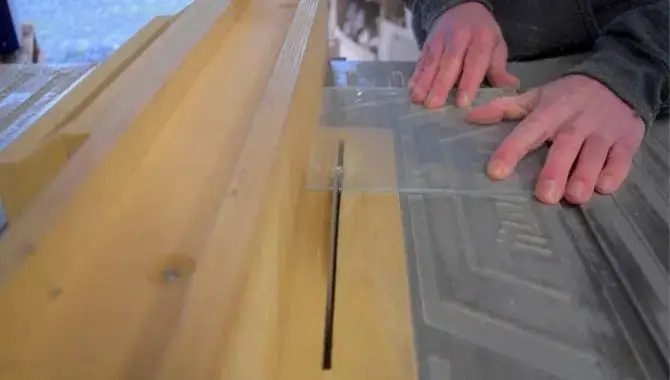 What Are The Different Methods For Cutting Plexiglass With A Table Saw?