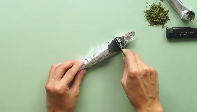 What Is The Best Way To Make A Pipe Out Of Tinfoil