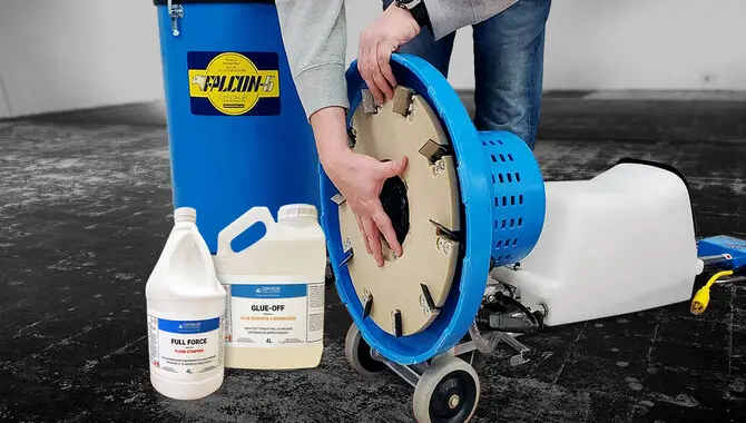 What Is The Best Way To Remove Glue From A Concrete Floor After Removing Linoleum