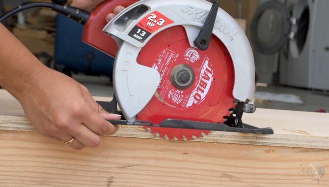 What Is The Best Way To Use A Circular Saw Without A Table?