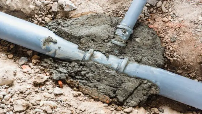 What Is The Correct Way To Trench For Pvc Pipe Under Concrete