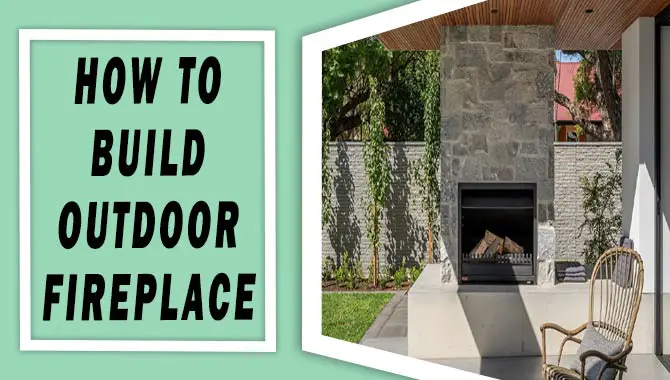 how to build outdoor fireplace