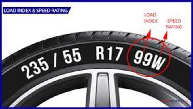 The Tire Weight And Speed Rating