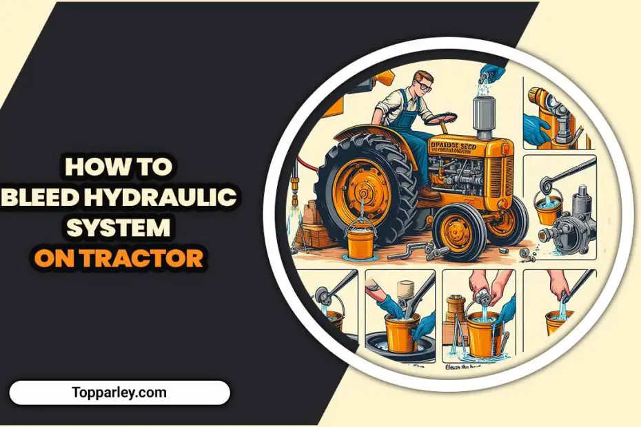 How To Bleed Hydraulic System On Tractor