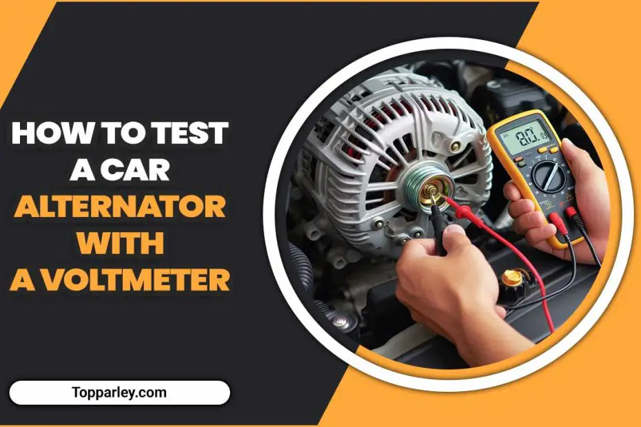 How To Test A Car Alternator With A Voltmeter