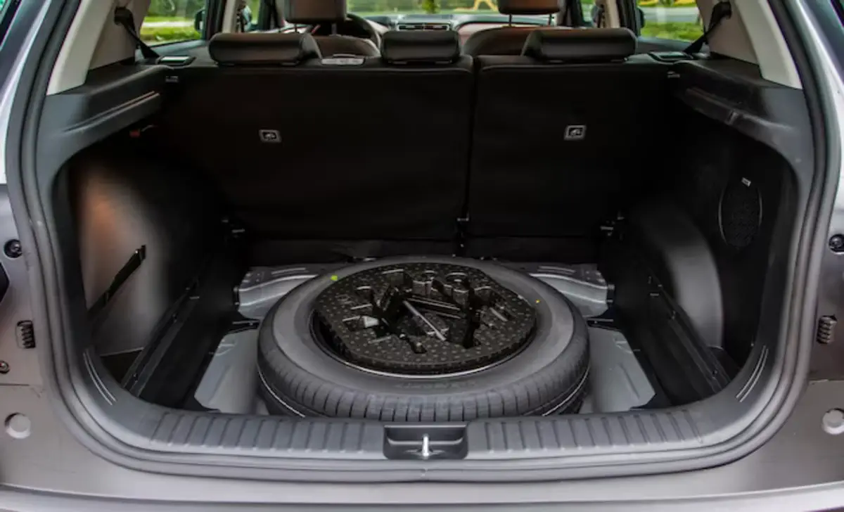 Locate Your Spare Tire And Jack In The Trunk Of Your Vehicle
