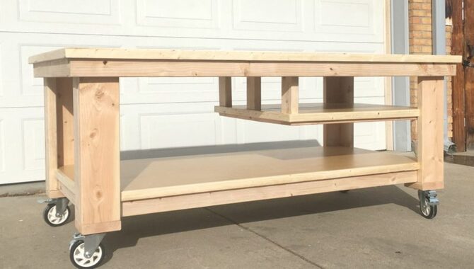 6 Important Steps On How To Build A Garage Workbench