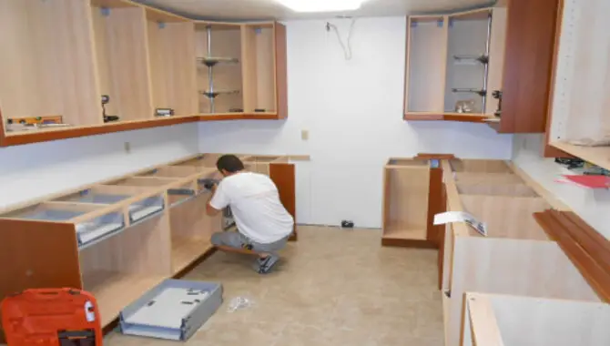Attach Base Cabinets To Wall