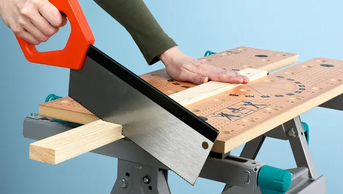 Cutting Tenons With A Saw