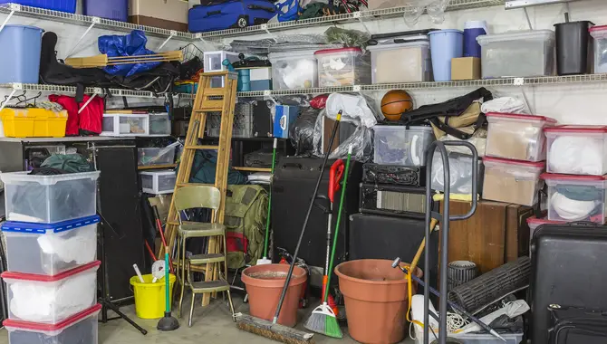 Decide What To Do With The Garage Clutter