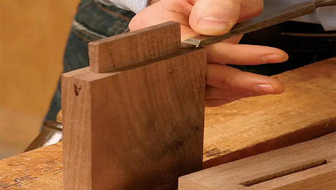 Fashioning The Tenon For A Perfect Fit