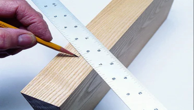 Measuring And Marking The Wood