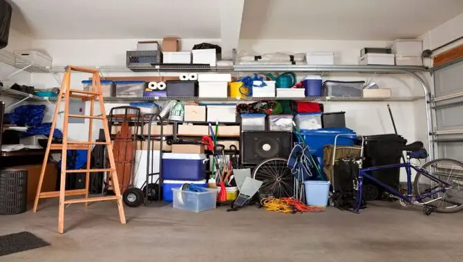 Where To Start When Decluttering A Garage